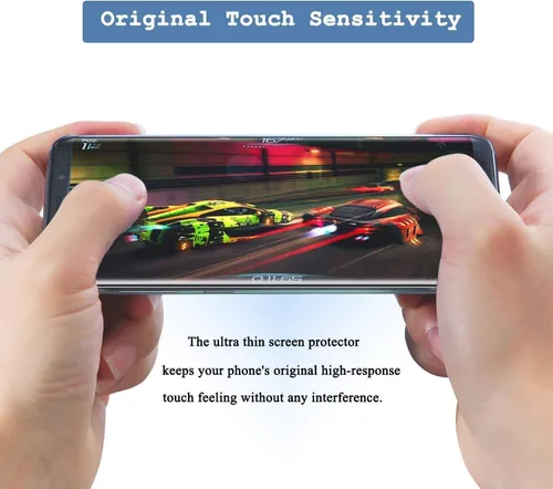 Miniatura 6 de Protector de pantalla de privacidad para Galaxy Note 8, película flexible autoreparable con cobertura adhesiva completa, compatible con fundas