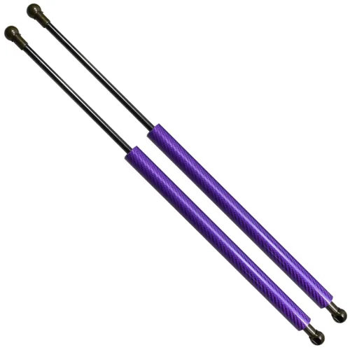 Miniatura 7 de Puntales de fibra de carbono compatibles con Toyota Supra JZA80 1993-2002 Amortiguadores de gas Kit de resortes de capó sin taladrar atornillado