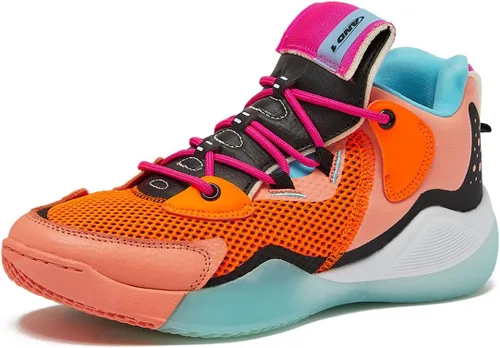 AND1 Override - Zapatos de baloncesto para niños y niñas, tenis de baloncesto altos, talla juvenil de 1 a 7, zapatos de baloncesto para niños
