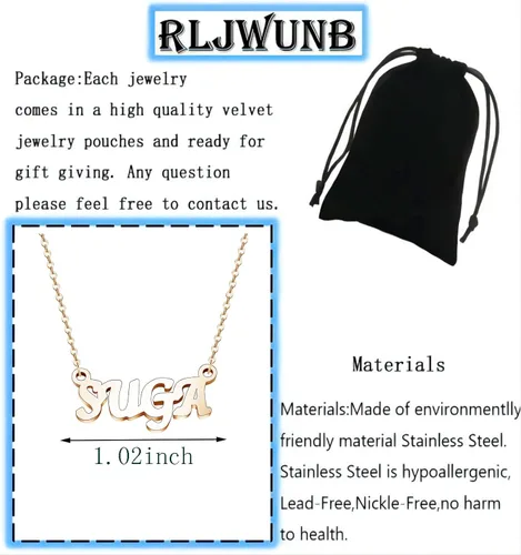 Miniatura 2 de Collar con dije de estrella Kpop, regalo inspirador para mujeres y niñas