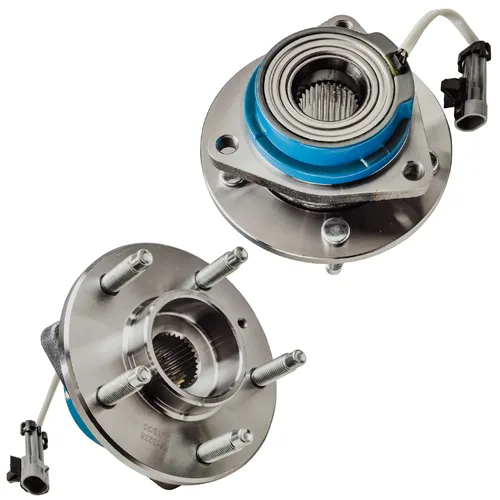 Miniatura 43 de Detroit Axle - 2 bujes de rodamiento de rueda delanteros para Land Rover LR3 2005-2009, LR4 2010-2016, Range Rover Sport 2006-2013, reemplazo