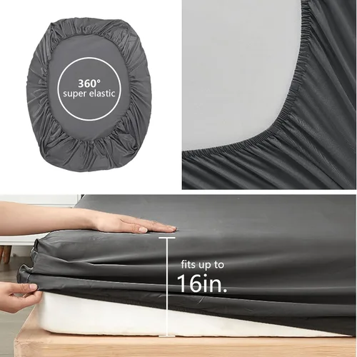 Miniatura 4 de ROWADALO Juego de ropa de cama en una bolsa de 5 piezas para niños y adultos, juego de edredón para jugadores, juego de cama individual con edredón