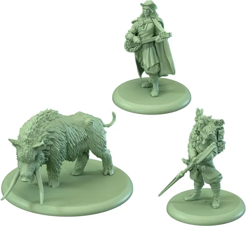 Miniatura 4 de CMON A Song of Ice and Fire - Juego de miniaturas de mesa Free Folk Heroes III - Campeones del Norte salvaje, juego de estrategia para adultos