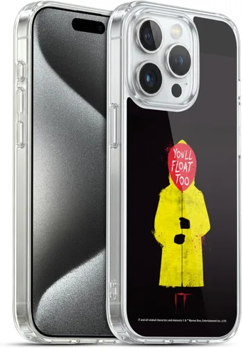 Miniatura 79 de Head Case Designs Funda de gel suave con licencia oficial de la película de TI Pennywise 2 Graphics compatible con Apple iPhone 15 Pro