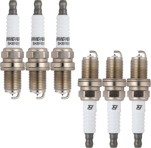 Miniatura 7 de Bujías de repuesto automotrices SK20R11 90919-01210, 6 bujías de iridio compatibles con Lexus GS430 GX470 HS250h LS430 LX470 1992-2012, 4Runner