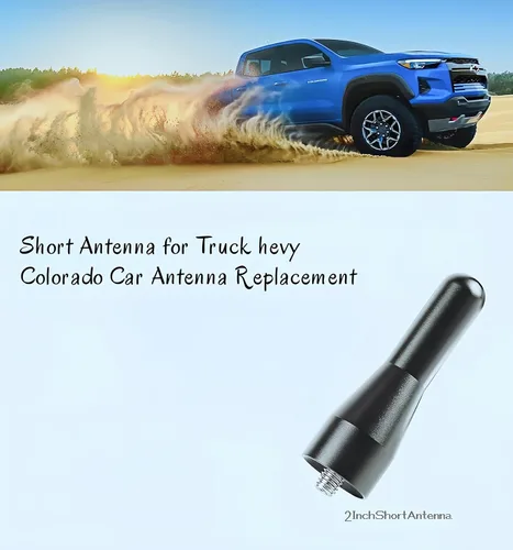 Miniatura 5 de Antena Corta para Camión 2015-2026 Chevy Colorado Reemplazo de Antena de Coche