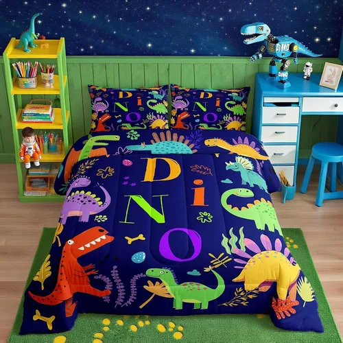 Miniatura 38 de Juego de ropa de cama Happy Camping de Homewish, tamaño individual, con diseño de osos cazadores y pinos, para niños, hombres, adultos, decoración
