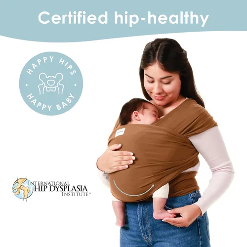 Miniatura 6 de Sleepy Wrap Pañuelo elástico ergonómico para bebé portabebés para recién nacidos a niños pequeños - Pañuelo para bebé ligero manos libres 7-35