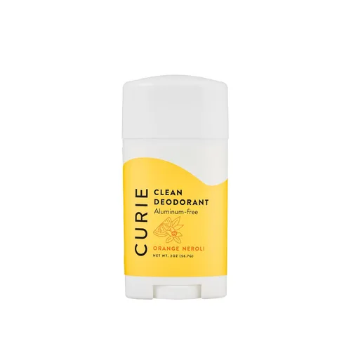 Curie - Desodorante natural para hombres y mujeres, sin aluminio, sin parabenos, sin crueldad animal, neroli naranja