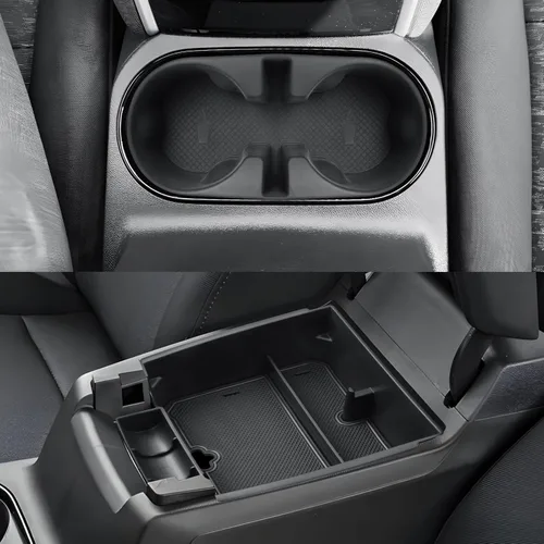 CDEFG 2 piezas para 2025 2026 Chevy Colorado GMC Canyon Organizador de bandeja para consola central para 2023-2025 2026 Chevy Colorado GMC Canyon
