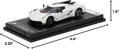 Miniatura 4 de PosterCars - Escala 1:64 Koenigsegg Jesko Absolut Sweet Madarin Hypercar League Colección No.5