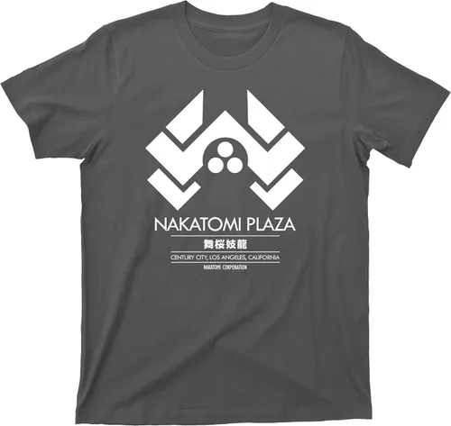 Miniatura 2 de Die Hard Nakatomi Plaza T Shirt John McClane Hans Gruber Christmas Movie Tee