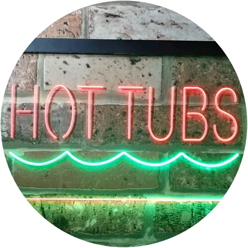 Miniatura 14 de ADVPRO Hot Tubs Supply Dual Color LED Neon Sign Blue & Red 12" x 8.5" st6s32-i3375-br