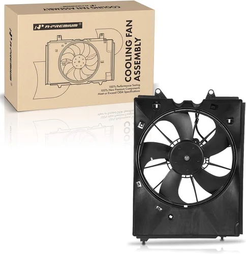 Miniatura 9 de A-Premium Conjunto de ventilador de condensador derecho A/C compatible con modelos seleccionados Honda y Acura. Pilot 2016-2022, Ridgeline