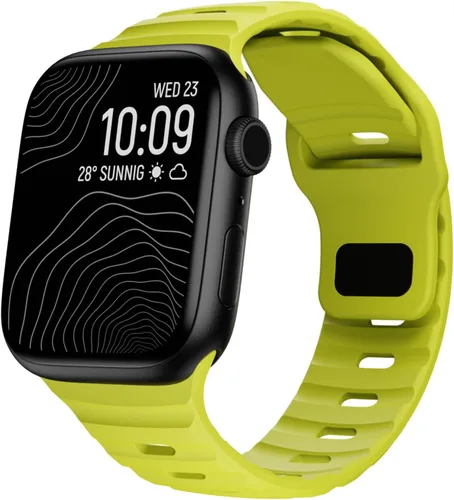 Miniatura 21 de Correa de silicona impermeable compatible con Apple Watch Ultra de 49mm 46mm 45mm 44mm 42mm 41mm 40mm 38mm, bandas deportivas para hombres y mujeres