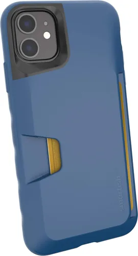 Miniatura 13 de Smartish - Funda tipo cartera para iPhone 11, diseño de cartera volumen 1 [delgada + protectora] con tarjetero - probada para caídas con ranura