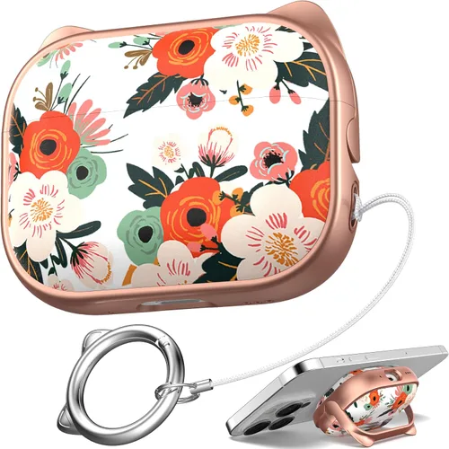 Miniatura 9 de Funda para Estuche de Airpods Pro de 2ª/1ª Generación, Compatible con Estuche de Airpods Pro de 2ª Gen Puerto de Carga USB C, Funda Suave