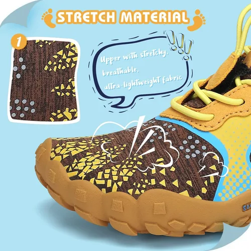 Miniatura 2 de SAGUARO Zapatos de agua minimalistas para niños y niñas zapatos descalzos ligeros para senderismo atléticos al aire libre secado rápido para caminar