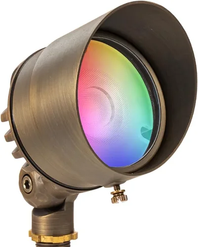 Miniatura 7 de VOLT G4 Infiniti - Foco LED de latón fundido de 12 V (bronce) para exteriores, 500 lúmenes, 2700 K, blanco cálido para iluminación de paisaje