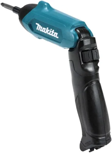 Miniatura 8 de Makita DF001DW 3.6V taladro de iones de litio, kit de destornillador hexagonal de 1/4", verde azulado, 3.6V