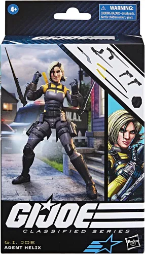 Miniatura 2 de G.I. Joe Classified Series Agent Helix, figura de acción coleccionable, 104, figuras de acción de 6 pulgadas para niños y niñas, con 8 piezas