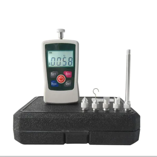 Miniatura 7 de Medidor de fuerza digital dinamómetro de empuje y tracción Sensor interior Valor de carga máximo 100N/22.0 lbs/22Lb para aparatos electrónicos