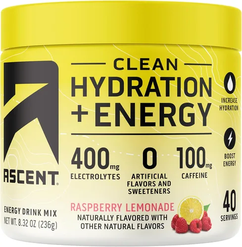 Miniatura 8 de Ascent Hidratación de Cítricos Plus Energía, 8.17 OZ