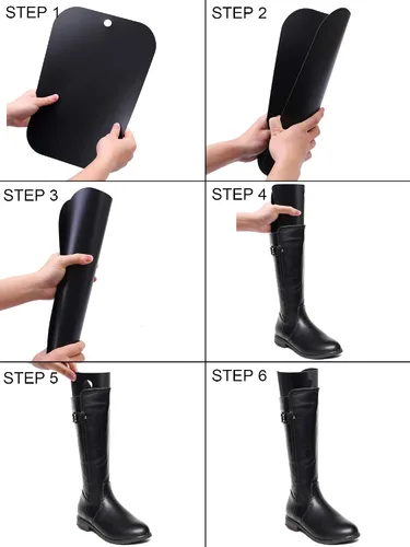 Miniatura 4 de Ruisita 10 piezas (5 pares) para botas moldeadoras de botas, soporte alto para mujeres y hombres..
