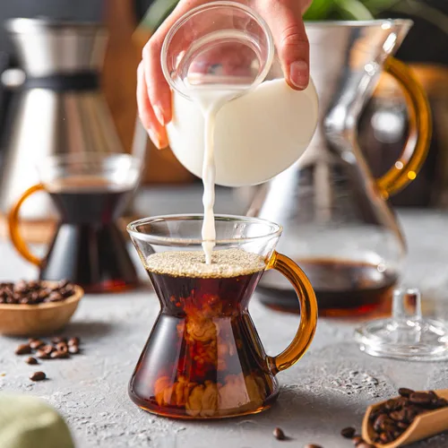Miniatura 3 de Chemex - Taza con mango de vidrio de color - Zafiro