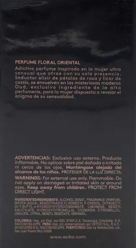 Miniatura 3 de Esika Vibranza Addiction Perfume de Mujer, 1.5 fl oz