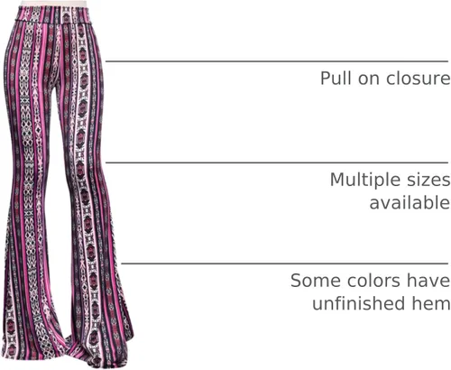 Miniatura 11 de ShopMyTrend - Pantalones de yoga largos con piernas anchas y acampanadas estilo palazzo, con cintura alta, para mujer