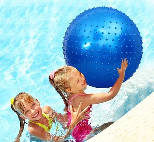 Bola de Ejercicio Sensorial Grande para Niños, Paquete de 2 Bolas de Ejercicio 33.5" 85CM Hinchables para Niños Pequeños, Grandes Juguetes Inflables