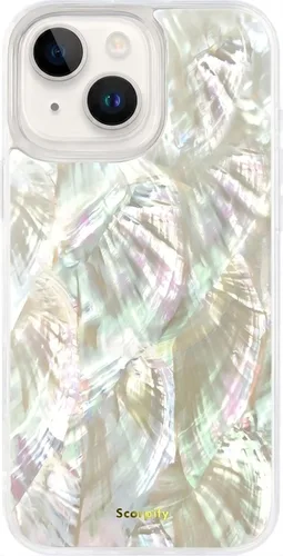 Miniatura 66 de SCORPIFY Funda para iPhone 13 con diseño floral de Nemophila azul, bonita funda transparente para teléfono con flores para mujeres y niñas
