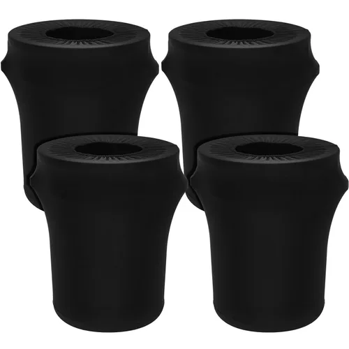 Miniatura 10 de Tanlade 2 piezas de 32 galones de elastano para basureros elásticos de 32 galones, cubiertas de elastano para cubos de basura para interiores