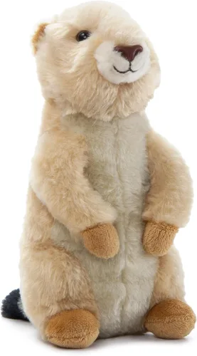 The Petting Zoo Prairie - Peluche de perro de la pradera, regalos para niños, animales salvajes de la vida silvestre, juguete de peluche de perro de