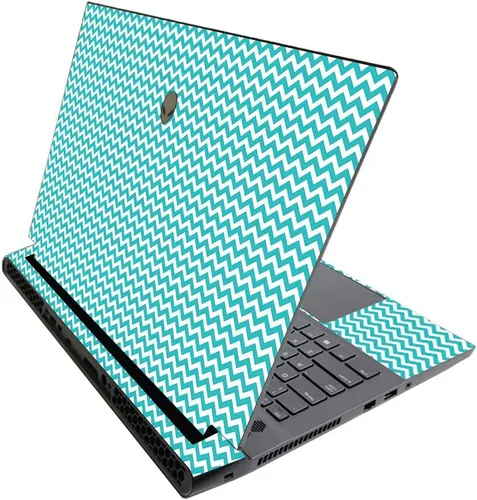 Miniatura 550 de MightySkins - Skin brillante con purpurina para Alienware M17 R3 (2020) y M17 R4 (2021) - Diversión de los años 90 Acabado duradero con purpurina