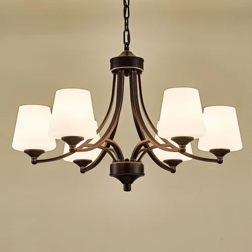 Miniatura 18 de Lámpara de comedor de níquel cepillado, moderna lámpara plateada con vidrio esmerilado, 3 luces de metal para isla de cocina, lámparas colgantes E26