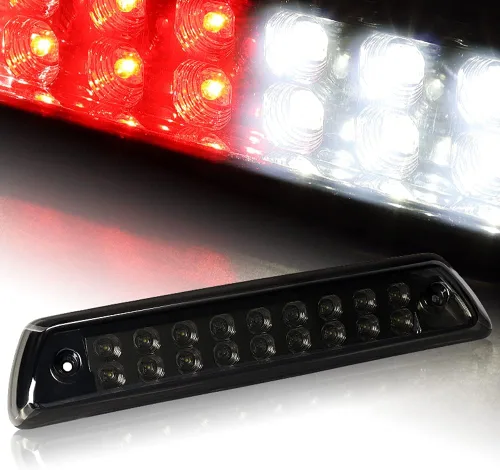18-LED lente humo tronco tercera luz de freno luz trasera compatible con Ford F-150 2009 - 2014, reemplaza OEM # AL3Z13A613E , FO2890104, 2010 2011