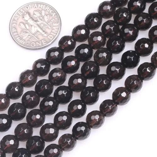 Miniatura 85 de GEM-Inside - Cuentas sueltas de cornalina roja naranja facetada de 0.236 pulgadas (0.236 in), cuentas de energía natural para hacer joyas, redondas