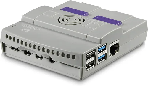 Miniatura 3 de Vilros Raspberry Pi 4 Kit de juegos retro de 4 GB con 2 controladores USB y funda estilo de juego, tarjeta micro SD de 64 GB, cable HDMI, fuente