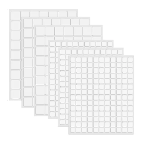 Miniatura 10 de BAOFALI Juego de 6 cuadrados de espuma adhesiva 3D de doble cara, 2 tamaños para hacer tarjetas, color negro, adhesivo permanente para colgar fotos