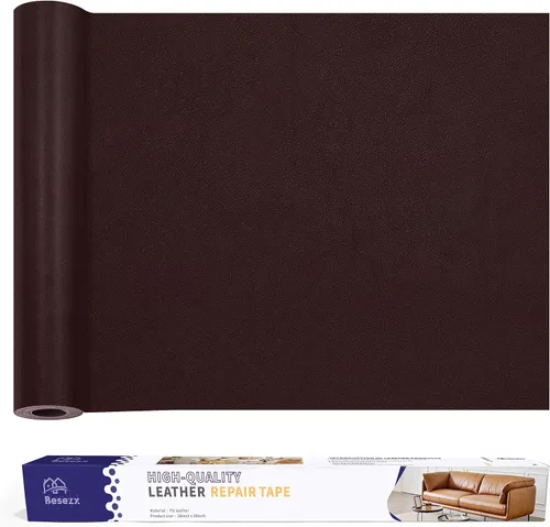 Miniatura 28 de Kit de Cinta de Parche para Reparación de Cuero, Reparación de Cuero Autoadhesiva para Muebles, Sofá, Sillón, Asientos de Automóvil, Silla