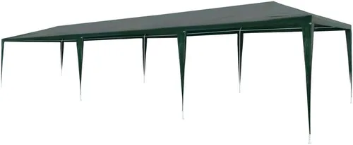 Miniatura 6 de vidaXL Partytent - Toldo duradero para exteriores, material de polietileno resistente al agua, marco de acero resistente al óxido, color antracita