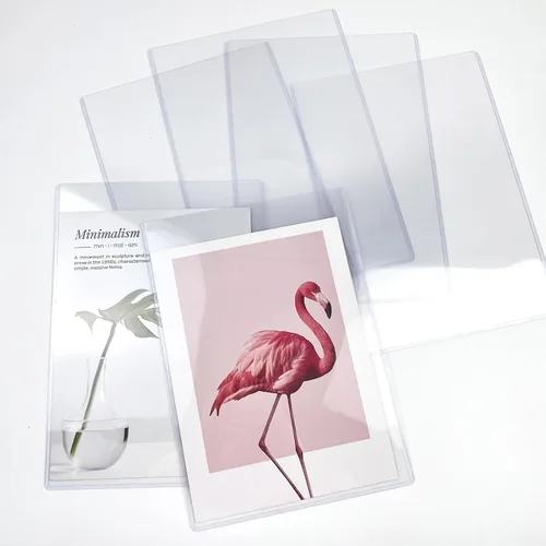 Miniatura 7 de Rainmae Paquete de 12 protectores rígidos de impresión de 8 x 10 pulgadas, protectores de hojas de páginas de plástico duro transparente, fundas