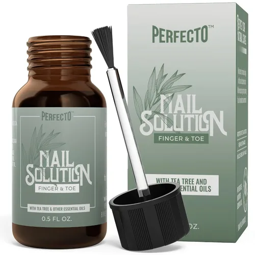Miniatura 10 de Perfecto Tratamiento de uñas de los pies con aceite de árbol de té, tratamiento de uñas de manos y pies, extra fuerte, reparación de uñas