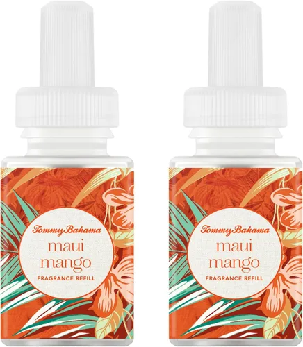 Pura & Tommy Bahama Recambio de aroma para el hogar, difusor de aire inteligente para el hogar, hasta 120 horas de fragancia de lujo por recarga,
