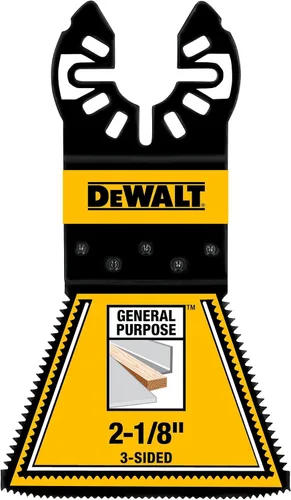 DEWALT Hoja de herramienta oscilante de propósito general de 3 lados de 2 1/8' (DWA4283)