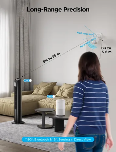 Miniatura 6 de GoveeLife Sensor de Movimiento, Control de Grupo para Dispositivos Ilimitados, Sensor de Contacto Mini Inalámbrico para Automatización de Hogar