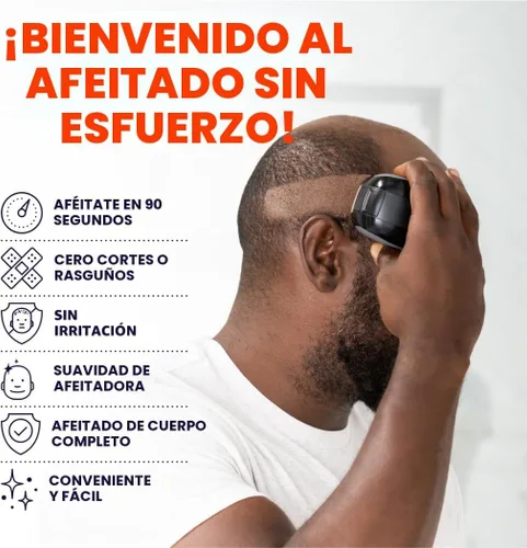 Miniatura 2 de FREEDOM GROOMING The FlexSeries - Afeitadora de cabello eléctrica inalámbrica y recargable para hombre; novedosa afeitadora con cuchillas