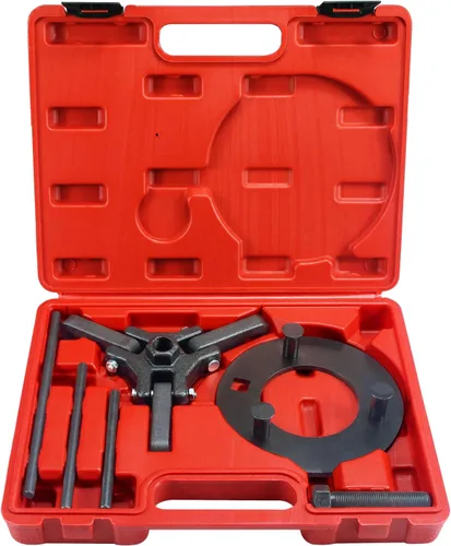 Miniatura 8 de Kit extractor de polea de amortiguador de equilibrador armónico compatible con Ford, GM, Chrysler, Cadillac, Chevy Trucks, Mitsubishi, con extractor